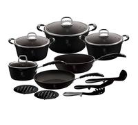 Pots et casseroles - BERLINGER HAUS - BH-6129 - Fonte forgée - Revêtement granit - Économie d'énergie 35%