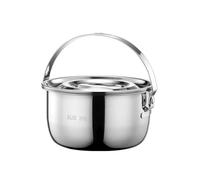 Pots filtrants à huile avec couvercle amovible - Passoire à graisse en acier inoxydable pour la cuisson - Passoire à huile de grande capacité - Pots de qualité alimentaire