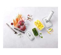 ZWILLING Fresh & Save Kit de démarrage sous vide, Plastique / S/M, 7-pcs, Blanc