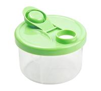 Pots Lait Poudre, 300ML Potier Distributeur Lait Poudre avec 3 Compartiment | Distributeur Lait Poudre Amovible, Récipient Léger Compartimenté Lait Poudre, Boîte Transport Lait Poudre