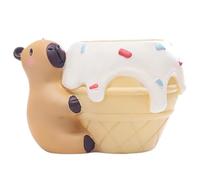 Pots Mignons pour | Statue Sculpture en Résine Originale,Cache-pot Animal avec Trous de Drainage,Pour Étagère, Appui Fenêtre, Salon, Chambre, Balcon, Patio, Jardin, Intérieur,