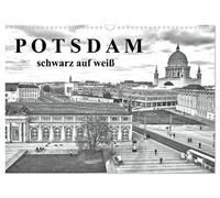 Potsdam schwarz auf weiß (Wandkalender 2026 DIN A3 quer), CALVENDO Monatskalender: Potsdam: Für alle Fans in schwarzweiß...