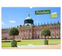 Potsdam - Visite de la magnifique cité au sud-ouest de Berlin (Calendrier mural 2026 DIN A3 horizontal), CALVENDO calendrier mensuel