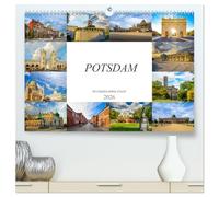 Potsdam Wunderschöne Stadt (hochwertiger Premium Wandkalender 2026 DIN A2 quer), Kunstdruck in Hochglanz: Zwölf eindrucksvolle Bilder der Stadt Potsdam