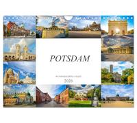 Potsdam Wunderschöne Stadt (Wandkalender 2026 DIN A4 quer), CALVENDO Monatskalender: Zwölf eindrucksvolle Bilder der Stadt Potsdam