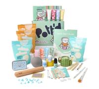 Pott’d Kit de Fabrication de Bougies en Céramique - Kit DIY pour Adultes. Créez & Personnalisez Vos Propres Bougies avec Argile Auto-durcissante, Cire, Mèches, Outils, Huile Parfumée & Guide