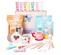Pott'd Mini Kits de Poterie | Kit de Poterie en Argile Auto-durcissante pour Adultes Inclut Peintures, Pinceaux et Outils de Poterie | Tutoriel gratuit en ligne étape par étape