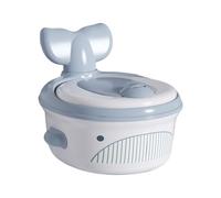 Potté de formation pour bébé - siège de pot portable pour une utilisation en toute sécurité, fond non dérapé avec une fonction de nettoyage facile, entraîneur de toilette pour école de voyage de salle