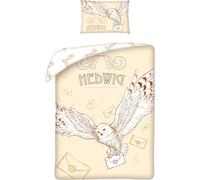 Potter Housse De Couette Lit Bébé 100x135 Coton Hibou Civette Edwige