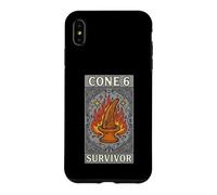 Pottery Artist Cone 6 Survivor Ceramic Kiln Firing Coque pour iPhone XS Max