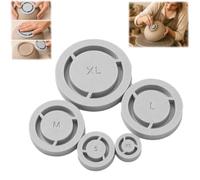 Pottery Foot Ring Tool Clay for Ceramic，B