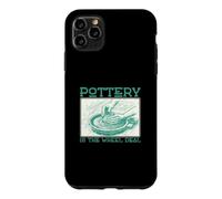 Pottery is The Wheel Deal Funny Wheel Throwing Pottery Lancer Coque pour iPhone 11 Pro Max