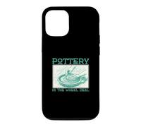 Pottery is The Wheel Deal Funny Wheel Throwing Pottery Lancer Coque pour iPhone 12/12 Pro