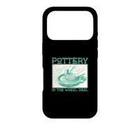 Pottery is The Wheel Deal Funny Wheel Throwing Pottery Lancer Coque pour iPhone 17 Pro