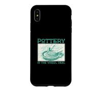 Pottery is The Wheel Deal Funny Wheel Throwing Pottery Lancer Coque pour iPhone XS Max