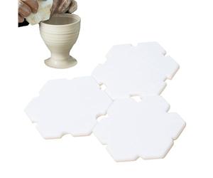 Pottery Rib Lot de 3 moulures en forme de V | Outil de coupe de poterie pour sculpture, formage de boue, fabrication de maison, studio, loisirs