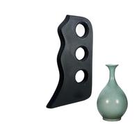 Pottery Ribs-Poignée - Grattoir ergonomique - Outil de lissage en argile polymère PP solide - Composant manuel pour sculpture, texture détaillée, accessoires de sculpture | pour Ceramic Arts Crafts