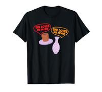 Pottery She Loves Me More! Humour de poterie Amusant T-Shirt