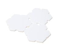 Pottery Trimming Ribs, 3 Piece Clay Shaping Tool Set, Square V Shaped Ceramic Carving Ribs for Wheel Throwing Sculpture Studio Craft Hobby Classroom Art Kitchen Handmade Pottery Tool Kit Use