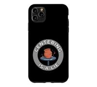 Pottery Wheel Thrower Centering is A Lie Clay Artist Coque pour iPhone 11 Pro Max
