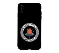 Pottery Wheel Thrower Centering is A Lie Clay Artist Coque pour iPhone XS Max