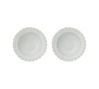 PotteryJo Assiette creuse Tulipa Ø23 cm Lot de 2 White