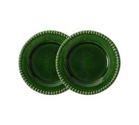 PotteryJo Assiette Daria Ø22 cm Lot de 2 Moss