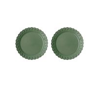 PotteryJo Assiette Tulipa Ø26 cm Lot de 2 Verona green