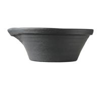 PotteryJo Bol Peep 35 cm Matt black