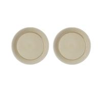 PotteryJo Pack de 2 assiettes Daga Ø25cm Avoine