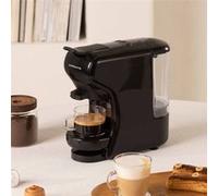 CREATE - Machine à café multi-dosettes et café moulu, Noir - POTTS