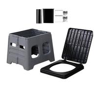 Potty de pour le camping, toilettes portables pour le camping Toilettes de