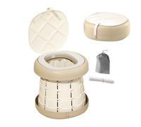 Potty Portable | Pot Portable Pliant Avec Anti-Dérapant Pour Camping Hôtel Parc Jeu Garçon Fille,Siège Anti-Dérapant Apprentissage avec Sac Jetable pour Voyage Camping Parc Hôtel Extérieur