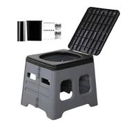 Potty portable pour adultes, Potty de pour le camping Potty de pliable