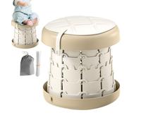 Potty Portable Toilette Pliable | Siège Anti-Dérapant Apprentissage avec Sac Jetable pour Camping Parc Hôtel Extérieur