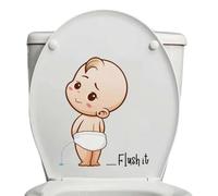 Potty Stickers- 22.5x30cm Self-Adhesive Removable Reusable Funny