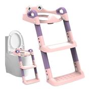 Potty Training Seat Adjustable Step Stool Ladder Potty Seat