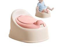 Potty Training Seat - Non-Slip Portable Removable Easy Clean, Boys Girls Floor Potty with Soft Cushioned Design, for Trunk Home Trips Driving Travel, Toilet Seat, Training Accessory for Kids