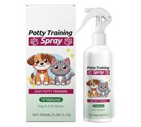 Potty Training Spray for Dogs, 100ml Puppy Training Spray for Peeing and Poop, Safe Indoor & Outdoor Potty Practice Aid for Pads, Dogs & Cats