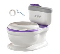 Potty Training Toilet, Realistic Splashproof Toilets Trainer, All-Round Safety Trainings Tool, Childrens Toilet Seat for Home Bathroom, Kids, Boys Girls, 15.35x11.42x13.78 inches