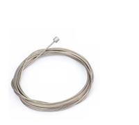 POTUBI Câble de dérailleur et Frein for vélo Route/VTT, 2 m, en Acier Inoxydable, âme Fil d'acier (1 câble Frein)(Shifter Cable 10 Pcs)