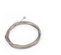 POTUBI Câble de dérailleur et Frein for vélo Route/VTT, 2 m, en Acier Inoxydable, âme Fil d'acier (1 câble Frein)(Shifter Cable 1pcs)