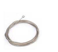 POTUBI Câble de dérailleur et Frein for vélo Route/VTT, 2 m, en Acier Inoxydable, âme Fil d'acier (1 câble Frein)(Shifter Cable 5pcs)