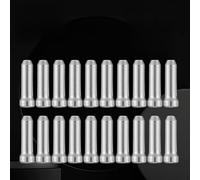 POTUBI Câbles de dérailleur, câbles Frein, et Manette Vitesses for vélo Route, en Acier Inoxydable, kit Avant arrière for VTT (20 Embouts Inclus)