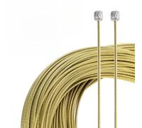 POTUBI Câbles de dérailleur, câbles Frein, et Manette Vitesses for vélo Route/VTT, Avant arrière, kit en Acier Inoxydable (kit VTT)(2pcs Shift 2100mm)