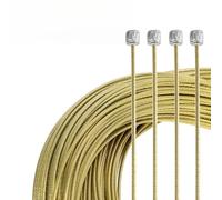 POTUBI Câbles de dérailleur, câbles Frein, et Manette Vitesses for vélo Route/VTT, Avant arrière, kit en Acier Inoxydable (kit VTT)(4pcs Shift 2100mm)