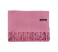 POTUBI Écharpe d'hiver en cachemire for femme, châle long, écharpe chaude d'automne, à pompons for, noir, rouge, vert - ne1(Ne15 Dark Pink)