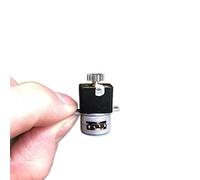 POTUBI Équipement de Mesure Micro Moteur Pas à Moteur décélération Engrenages métalliques 1:80, Ultra-Petit 15 mm Petite Taille DIY Science