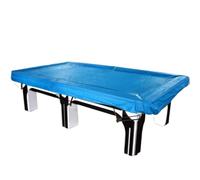 POTUBI Housse de Billard, Nappe 7/8/9/10/12 Pieds, Protection imperméable en PVC Anti-poussière avec Cordon Serrage (7 Pieds)(10ft)