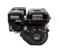 POTYYH Moteur à essence 7,5 CV 4 temps - Moteur sur pied - Moteur de rechange - Moteur monocylindre - Avec sécurité en cas de manque d'huile - Arbre de 20 mm de diamètre - Refroidi à l'air - 3600 tr